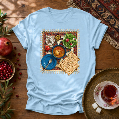 Dizi Unisex T-Shirt - Light Blue