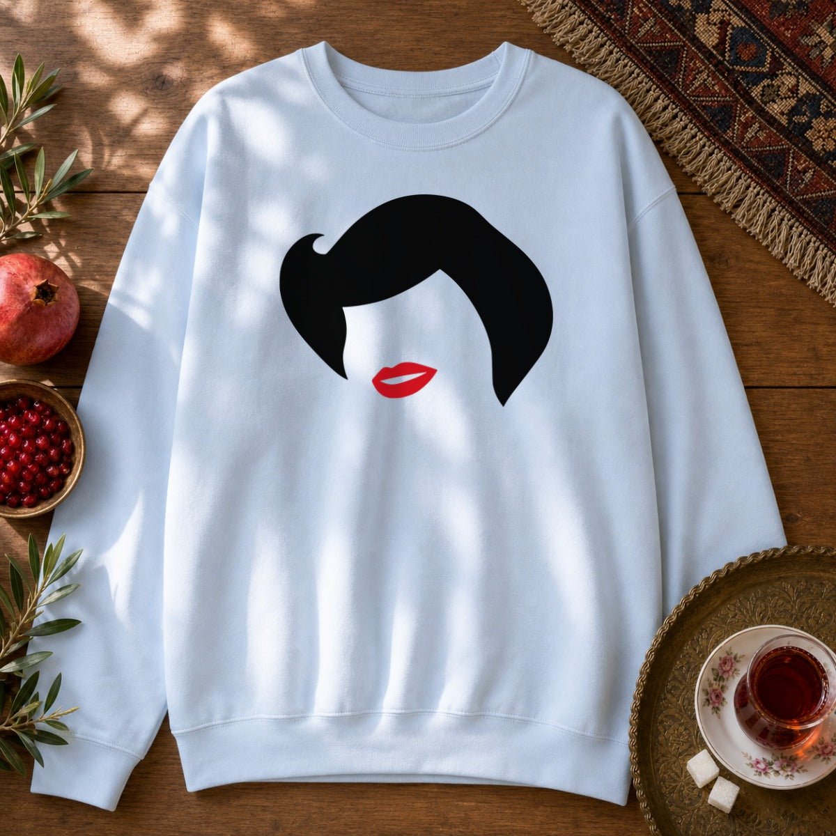 Banoo Hayedeh Sweatshirt - Light Blue