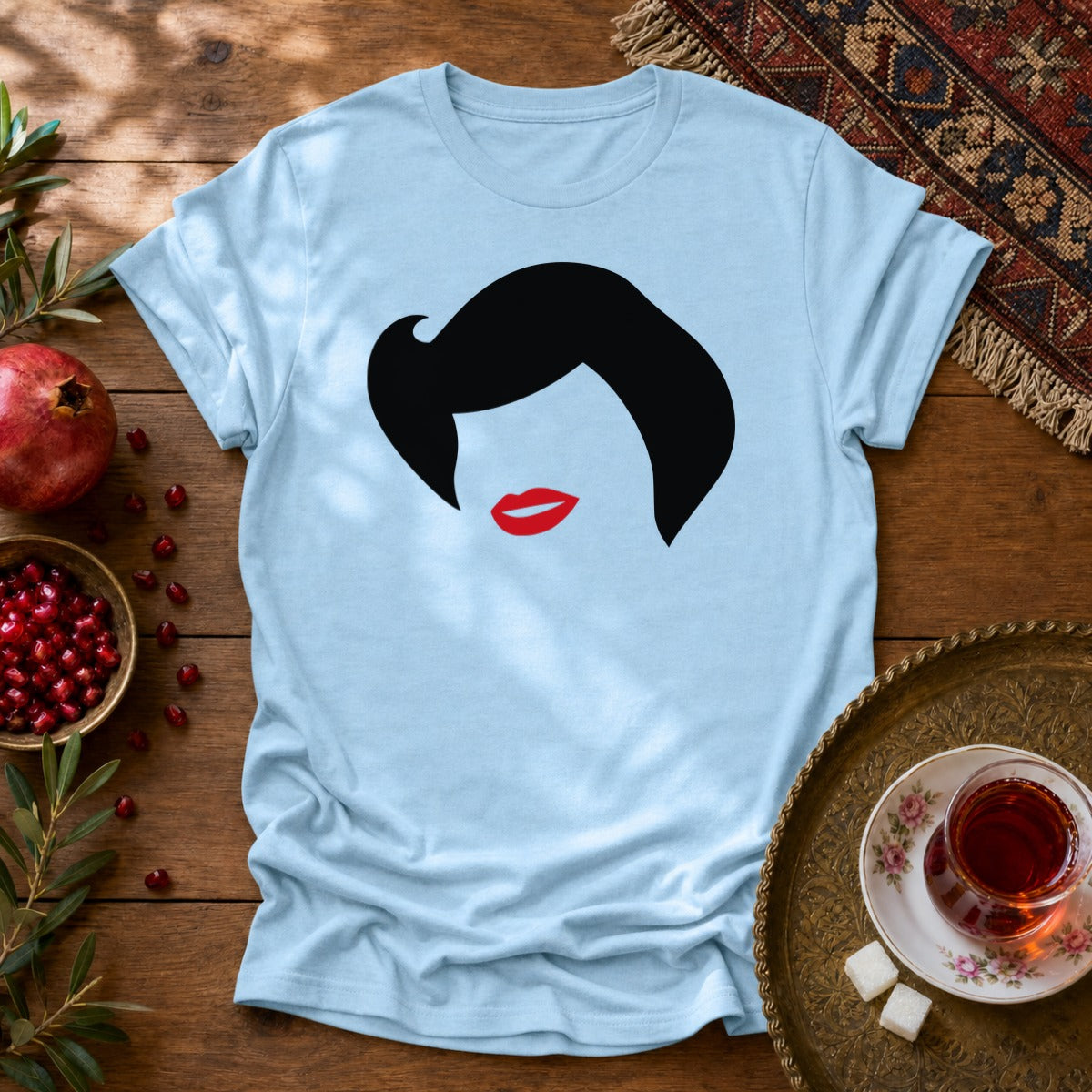 Banoo Hayedeh Unisex T-Shirt - Light Blue