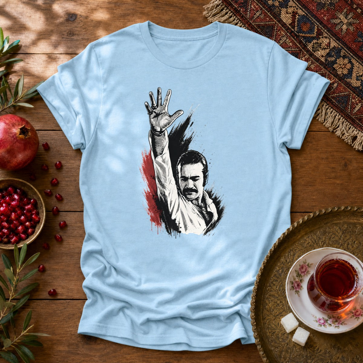Fereydoun Unisex T-Shirt - Light Blue