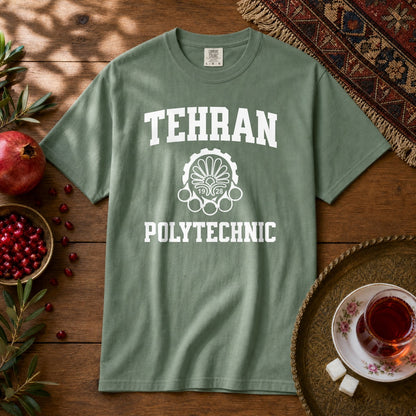 Tehran Polytechnic Premium Tee - Light Green