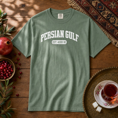 Persian Gulf Est. 4000 BC Premium Tee - Light Green
