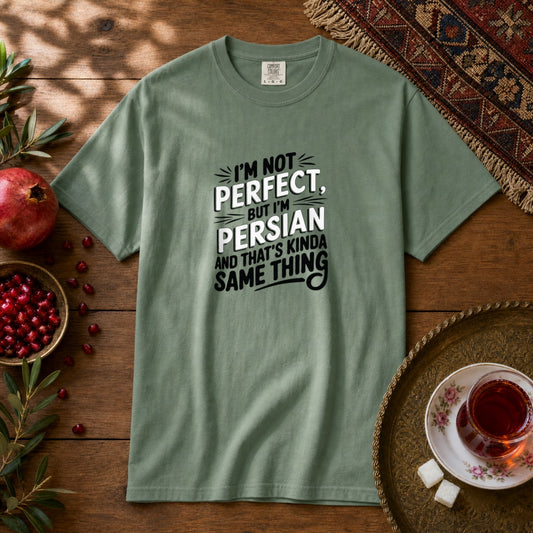 Perfect Persian Premium Tee - Light Green