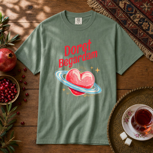 Doret Begardam Premium Tee - Light Green