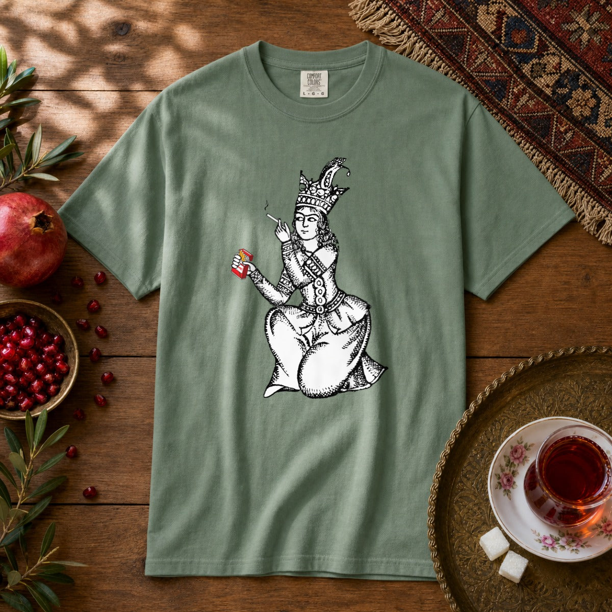 Bahman Premium Tee - Light Green