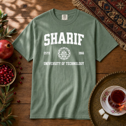 Sharif University Premium Tee - Light Green