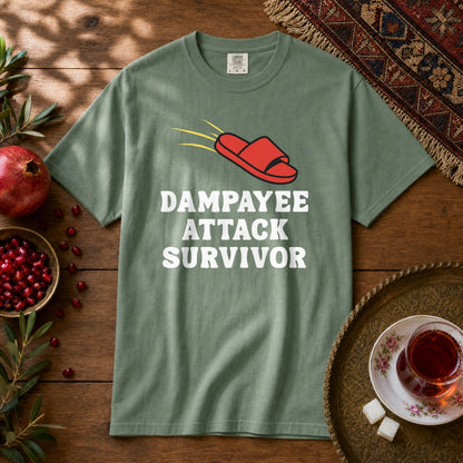 Dampayee Attack Survivor Premium Tee - Light Green
