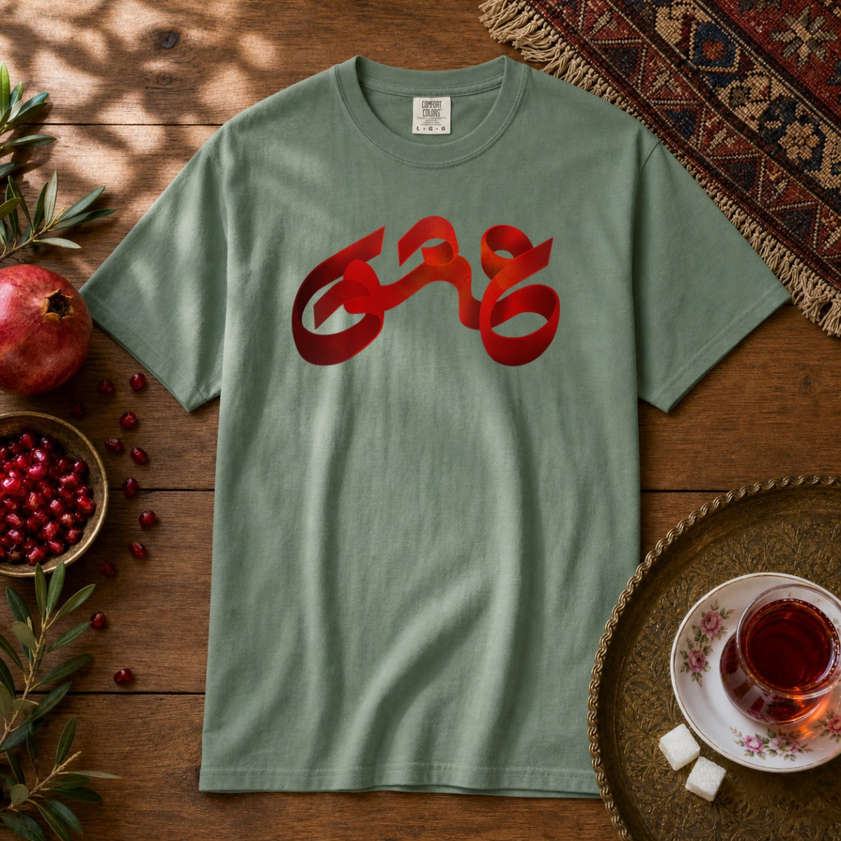 Love Premium Tee - Light Green