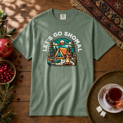 Let's Go Shomal Premium Tee - Light Green