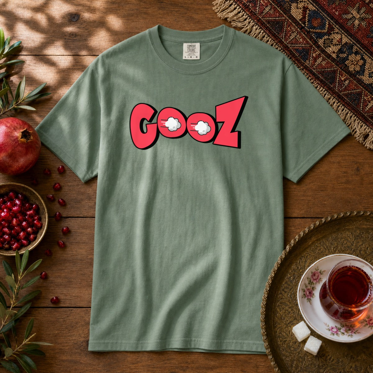 Gooz Premium Tee - Light Green