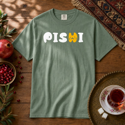 Pishi Type Premium Tee - Light Green