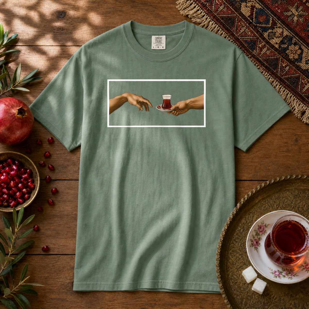 The Creation of Chayee Premium Tee - Light Green