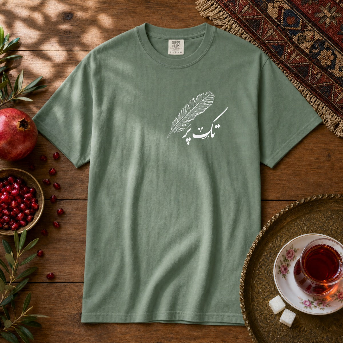 Tak-Par Premium Tee - Light Green