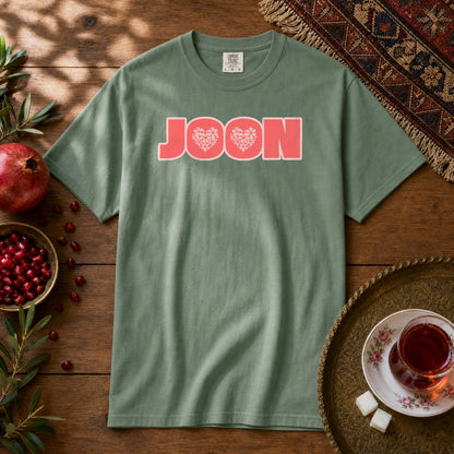 Joon Floral Premium Tee - Light Green