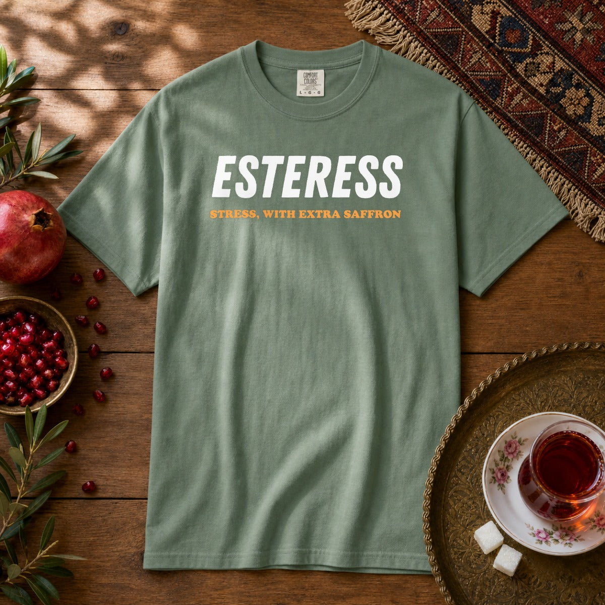 Esteress Premium Tee - Light Green