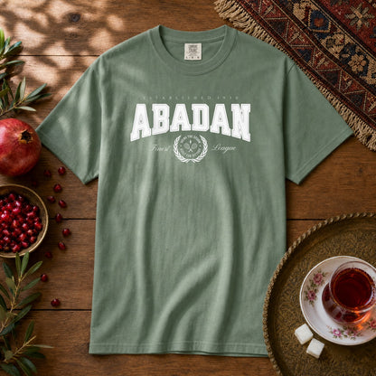 Abadan Tennis Club Premium Tee - Light Green