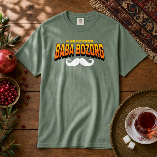 Bababozorg Hero Premium Tee - Light Green