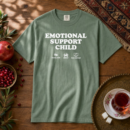 Emotional Support Child 2 Premium Tee - Light Green