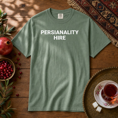 Persianality Hire Premium Tee - Light Green
