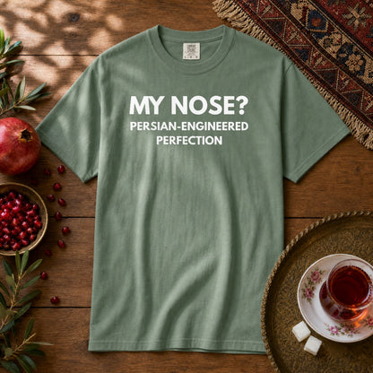 Persian Nose Premium Tee - Light Green
