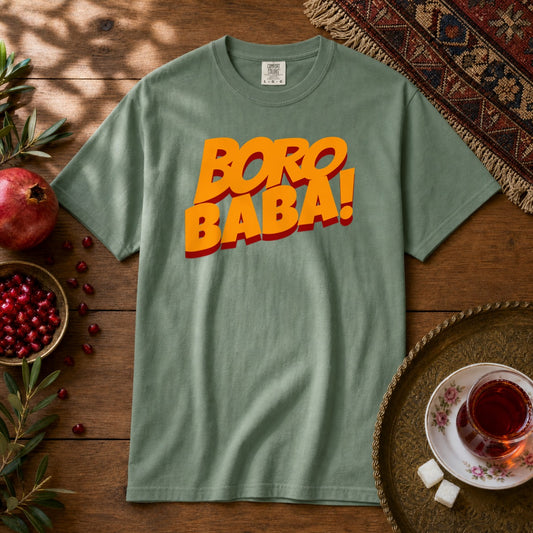 Boro Baba Premium Tee - Light Green
