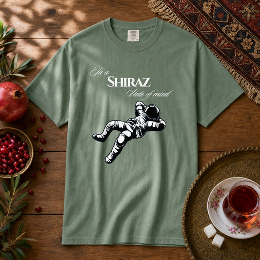 Shiraz State of Mind  Premium Tee - Light Green