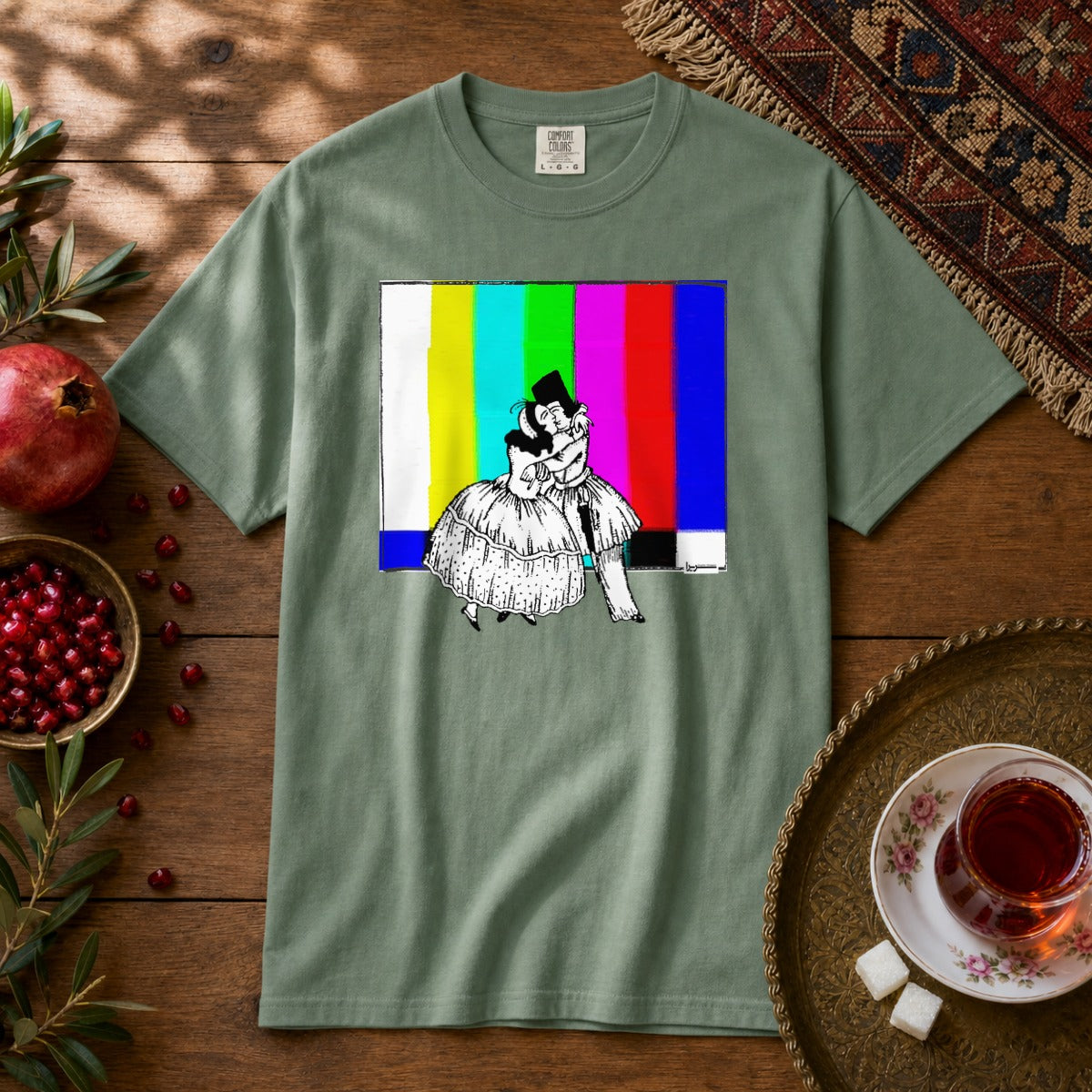 Uncensored Premium Tee - Light Green