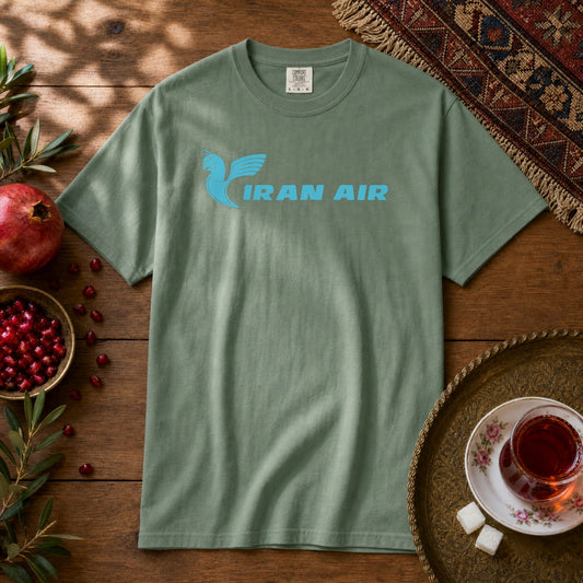 Iran Air Premium Tee - Light Green