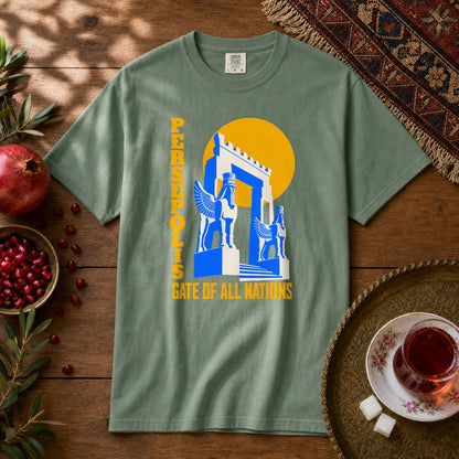 Persepolis Premium Tee - Light Green
