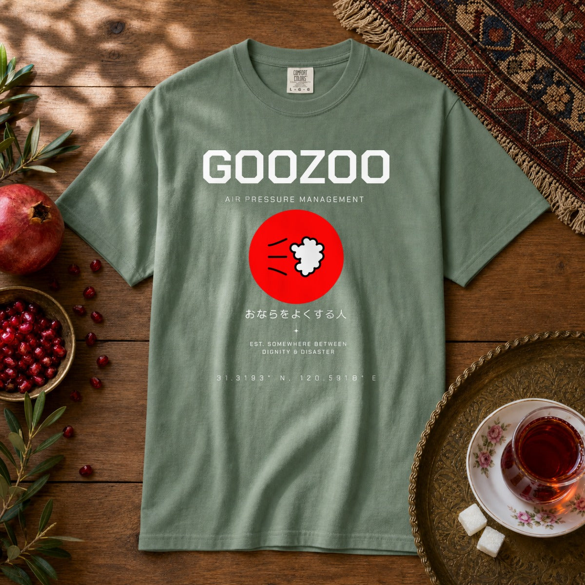 Goozoo Premium Tee - Light Green