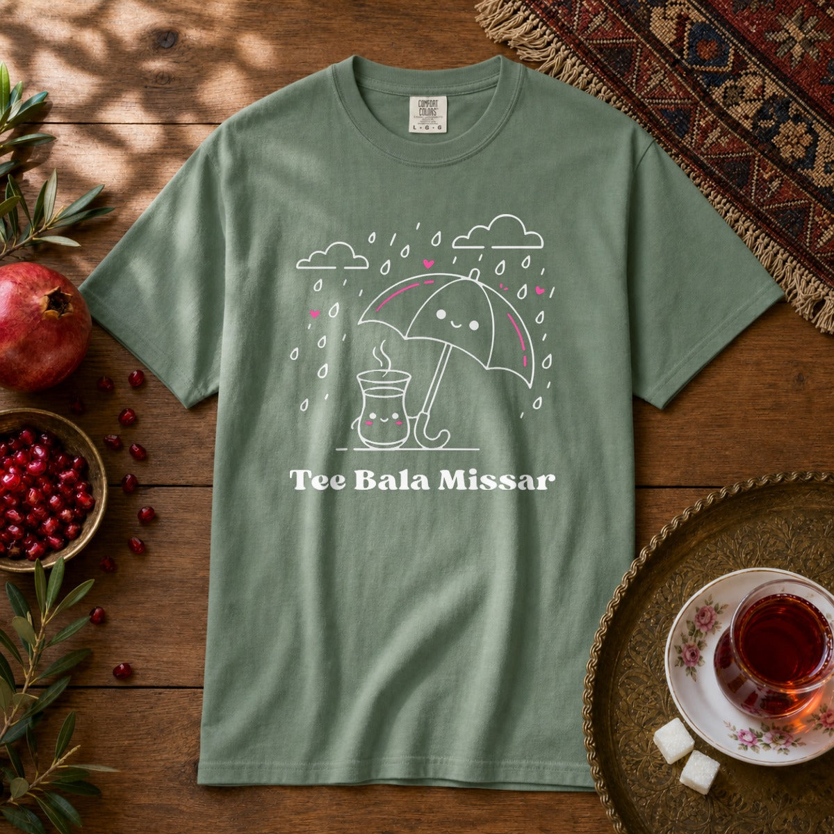 Tee Bala Missar Premium Tee - Light Green