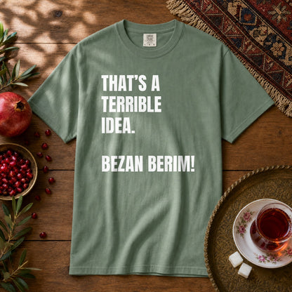 Bezan Berim! Premium Tee - Light Green