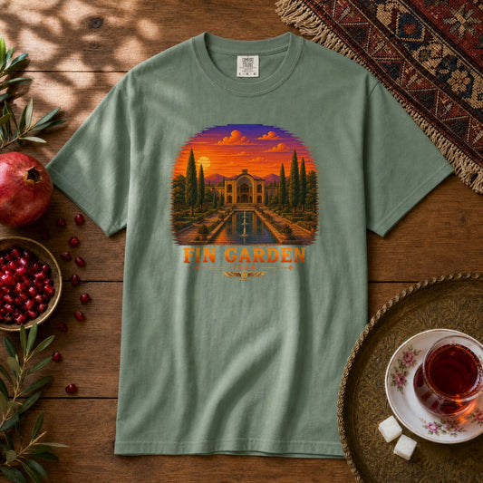 Fin Garden - Pixel Art Premium Tee - Light Green