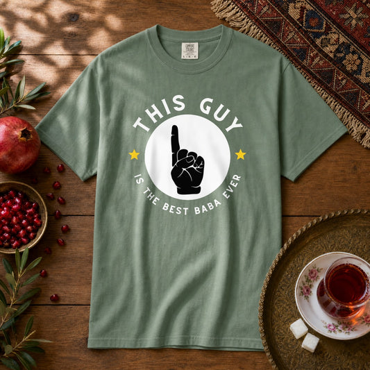This guy is the best Baba Premium Tee - Light Green