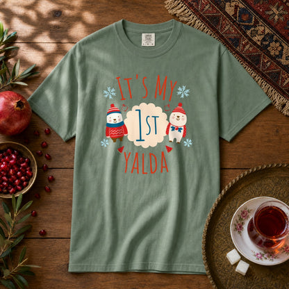 My First Yalda Premium Tee - Light Green