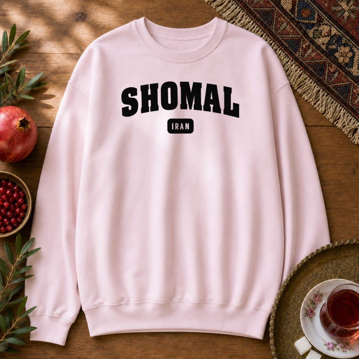 Shomal Sweatshirt - Light Pink