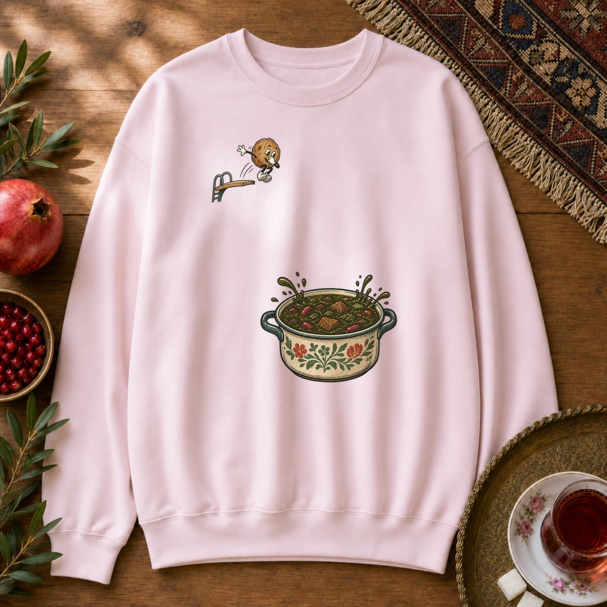 Brave Limoo Ammani Sweatshirt - Light Pink