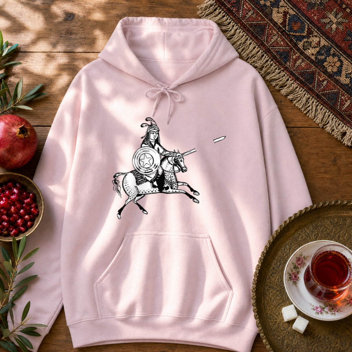 Heartbreak Hero Hoodie - Light Pink