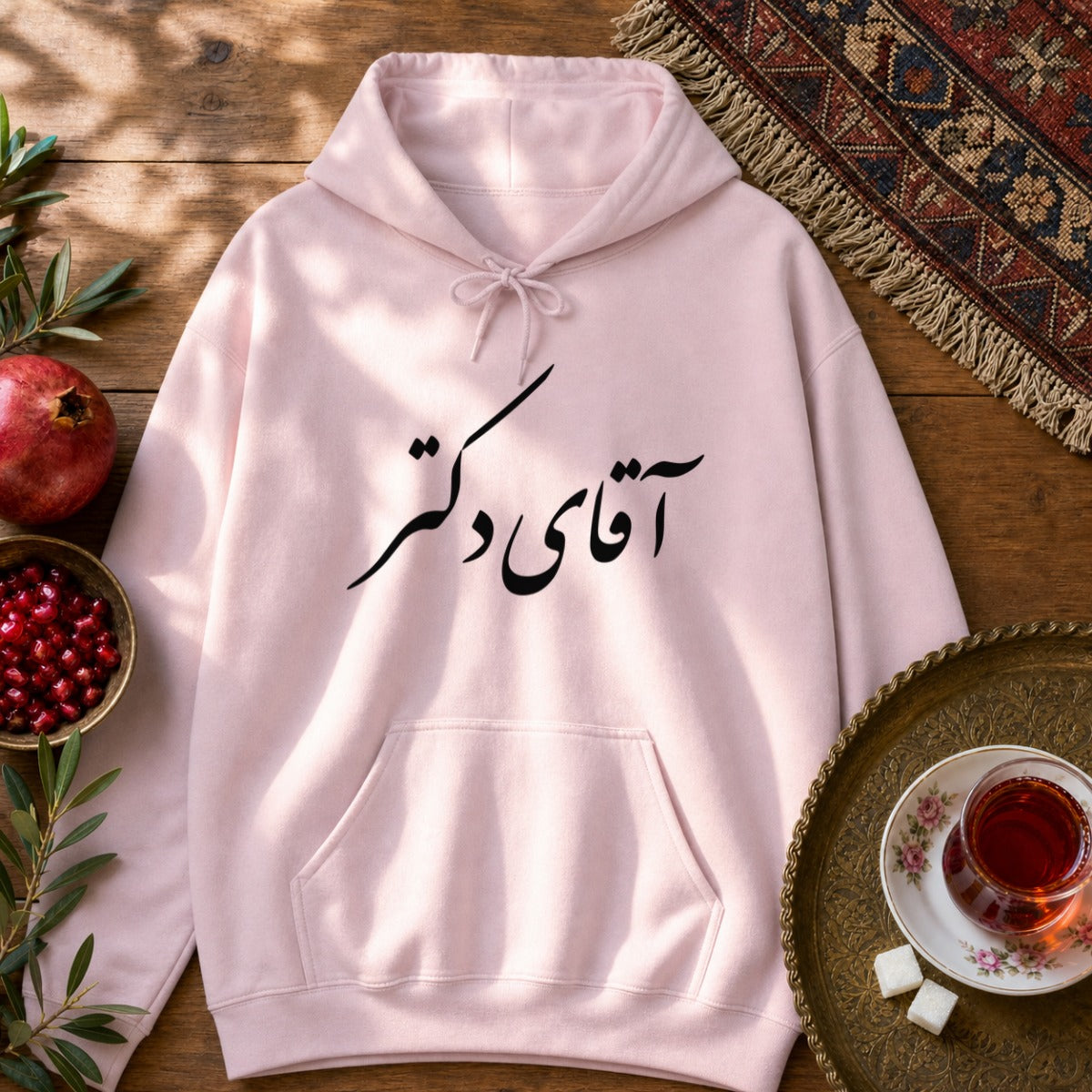 Aghaye Doctor Hoodie - Light Pink