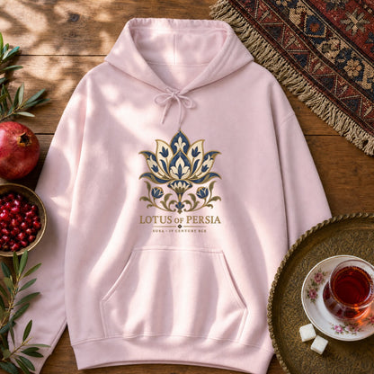 Lotus of Persia Hoodie - Light Pink