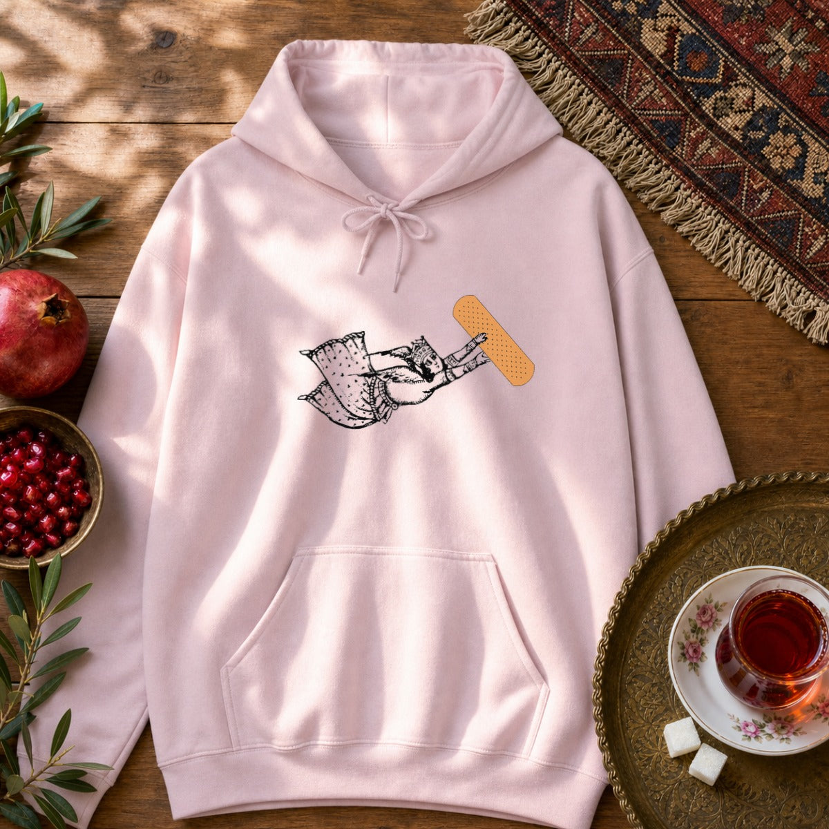Chasbe Zakhm Hoodie - Light Pink