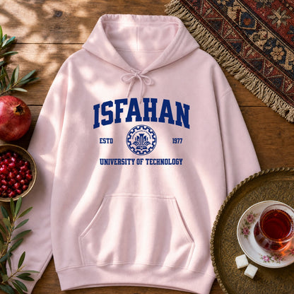 Isfahan University of Technology Hoodie - Light Pink