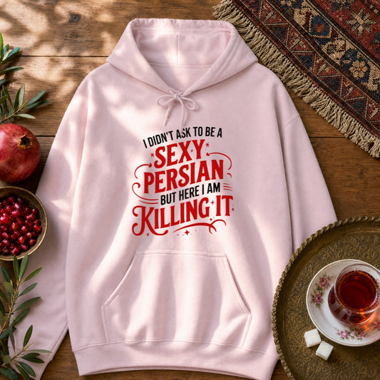 Sexy Persian Hoodie - Light Pink