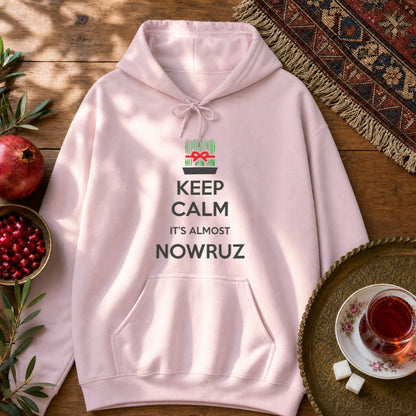 It's Almost Nowruz Hoodie - Light Pink