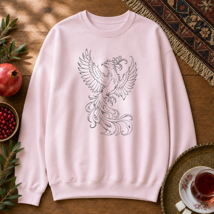 Simorgh Sweatshirt - Light Pink