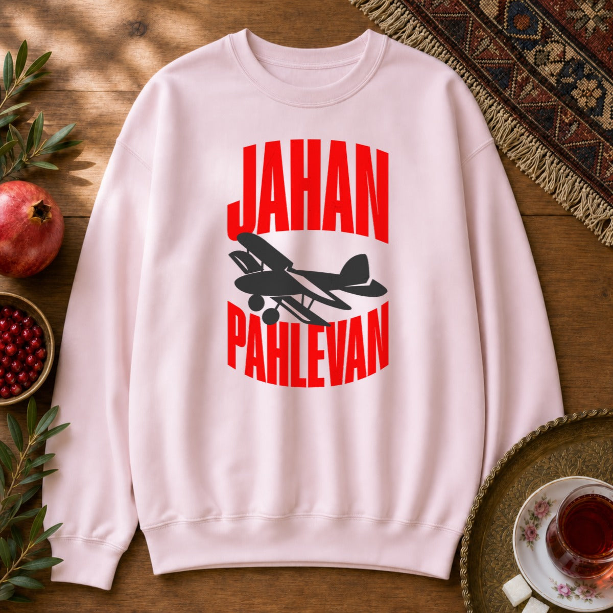 Jahan Pahlevan Sweatshirt - Light Pink
