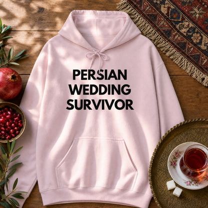 Persian Wedding Survivor Hoodie - Light Pink