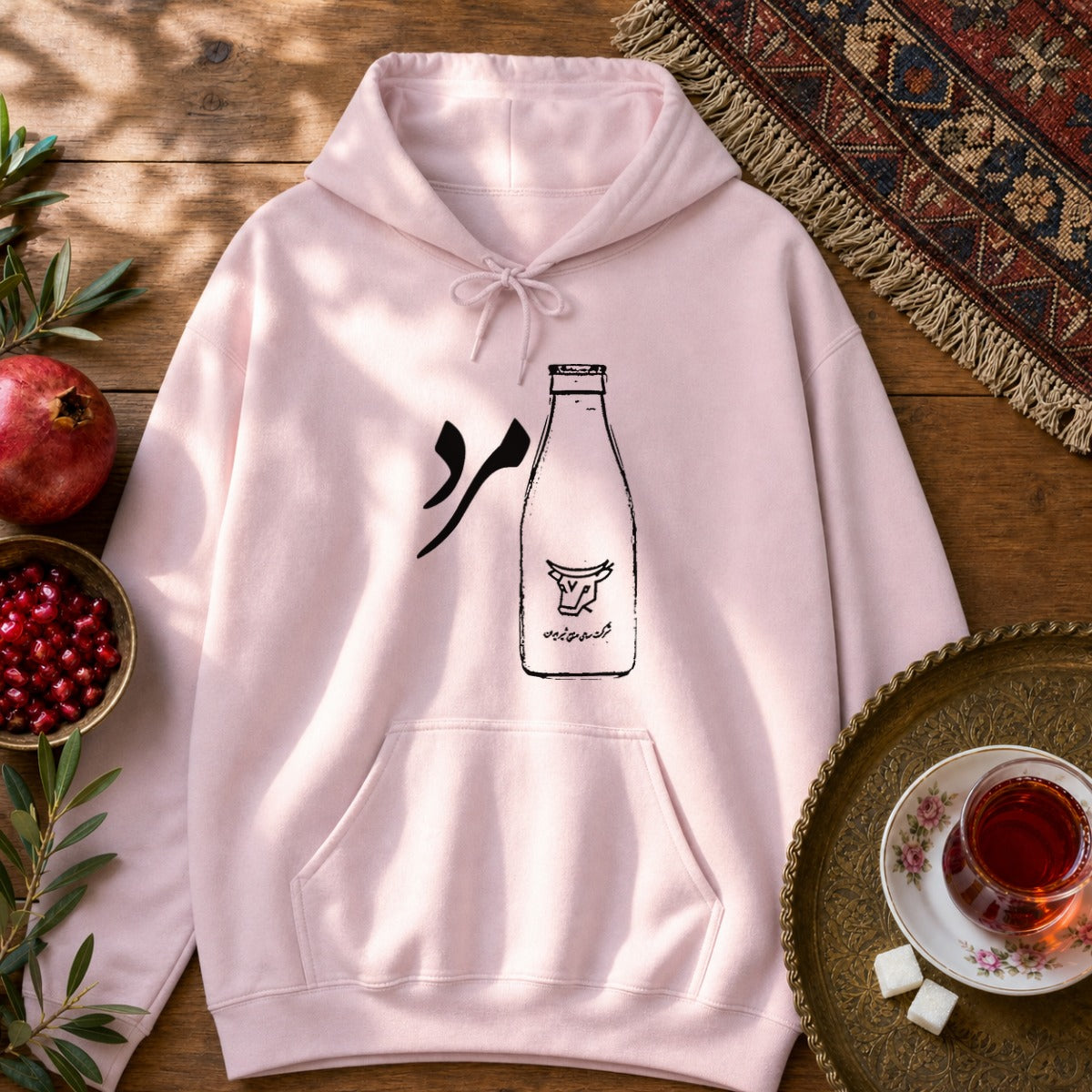 Shirmard Hoodie - Light Pink