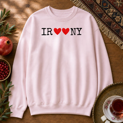 Iroony Sweatshirt - Light Pink