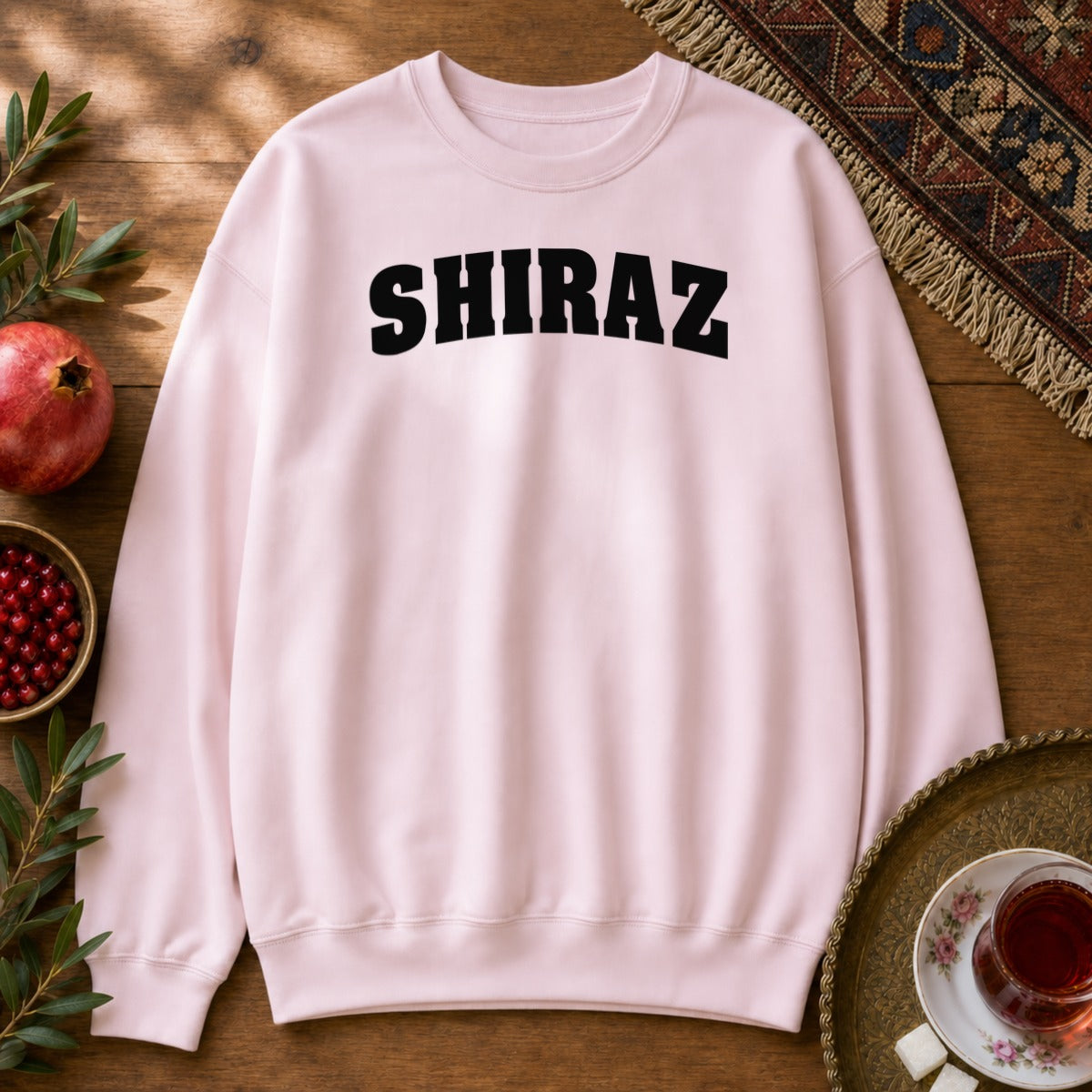Shiraz 2 Sweatshirt - Light Pink